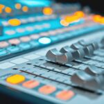 mixer e programmi di audio editing