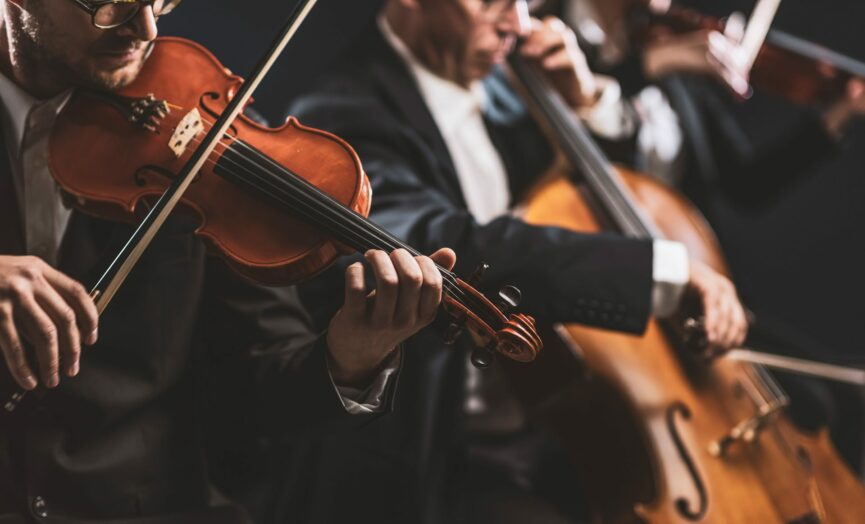 primo piano violinista