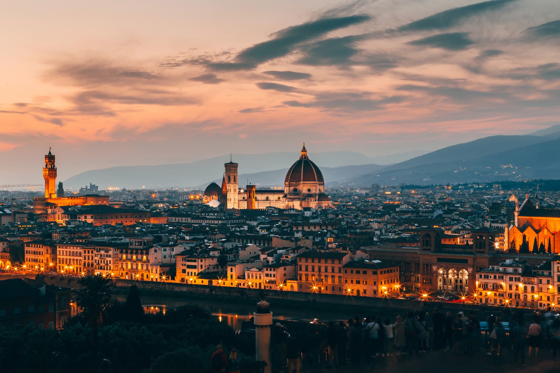 vista su firenze